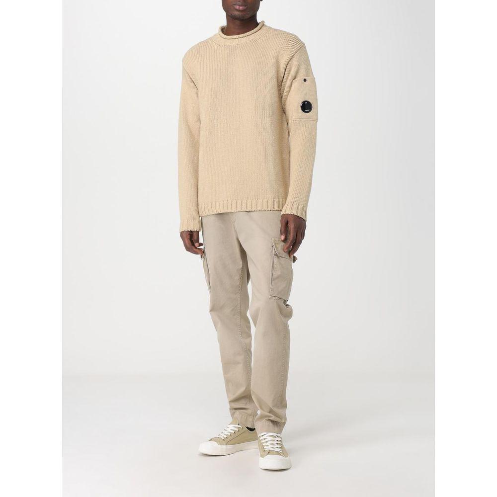 C.P. Company Beige Wool Sweater CP-14758-IT46 | S