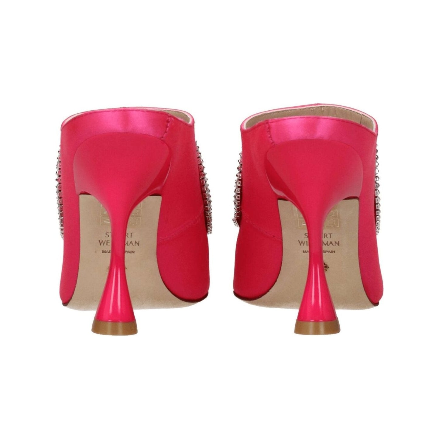 Stuart Weitzman Pink Satin Stiletto Heels Sandals ST-8547244081417-EU36/US6