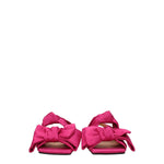 Ganni Pink Fabric Flat Sandals GA-8547314598153-EU35/US5