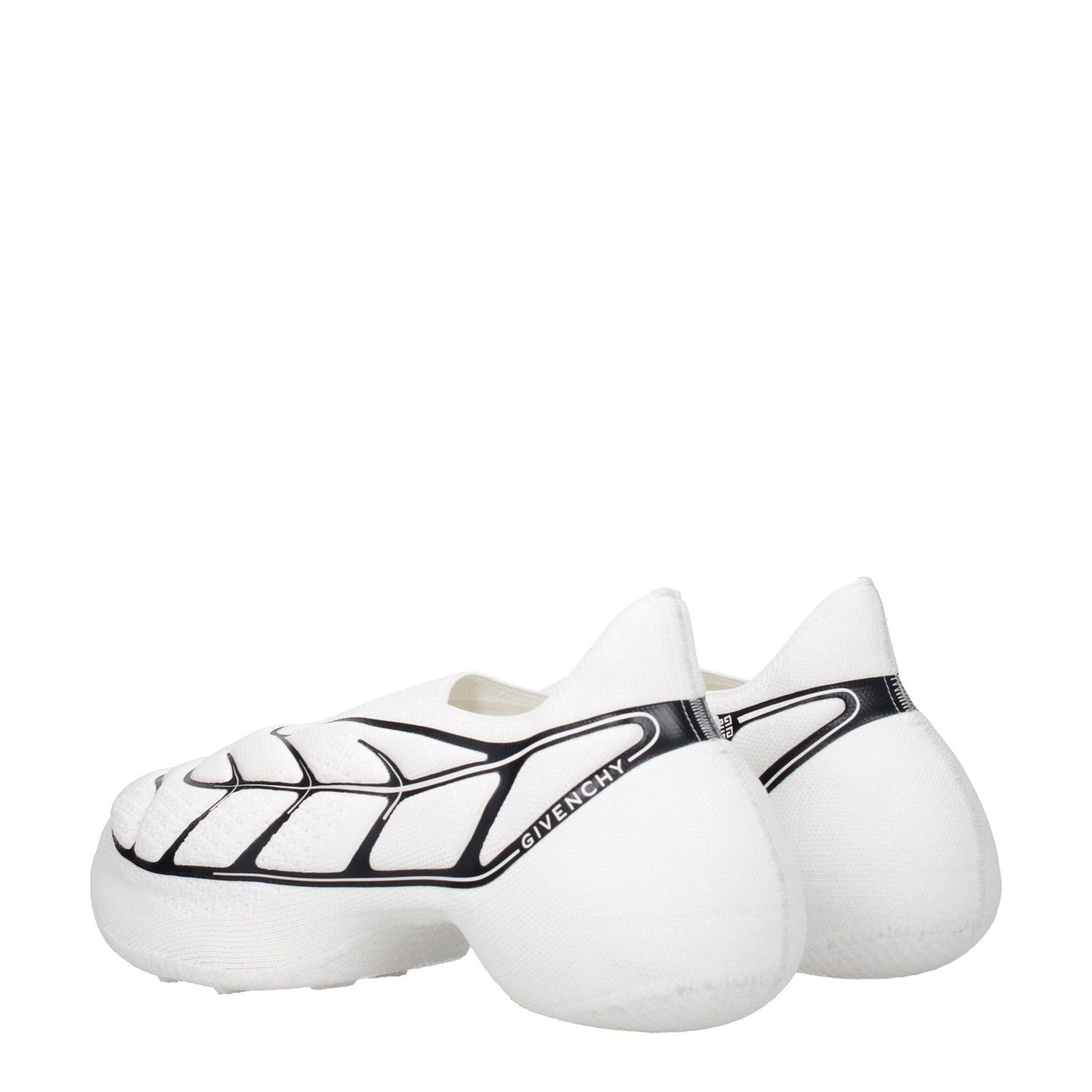 Givenchy White Fabric Low Tops GI-8547352445193-EU39/US6
