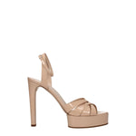 Casadei Pink Leather Platforms CA-8547364569353-EU40/US10