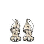 The Attico White Leather Stiletto Heels Sandals TH-8547405496585-EU37/US7