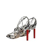 The Attico White Leather Stiletto Heels Sandals TH-8547405496585-EU37/US7