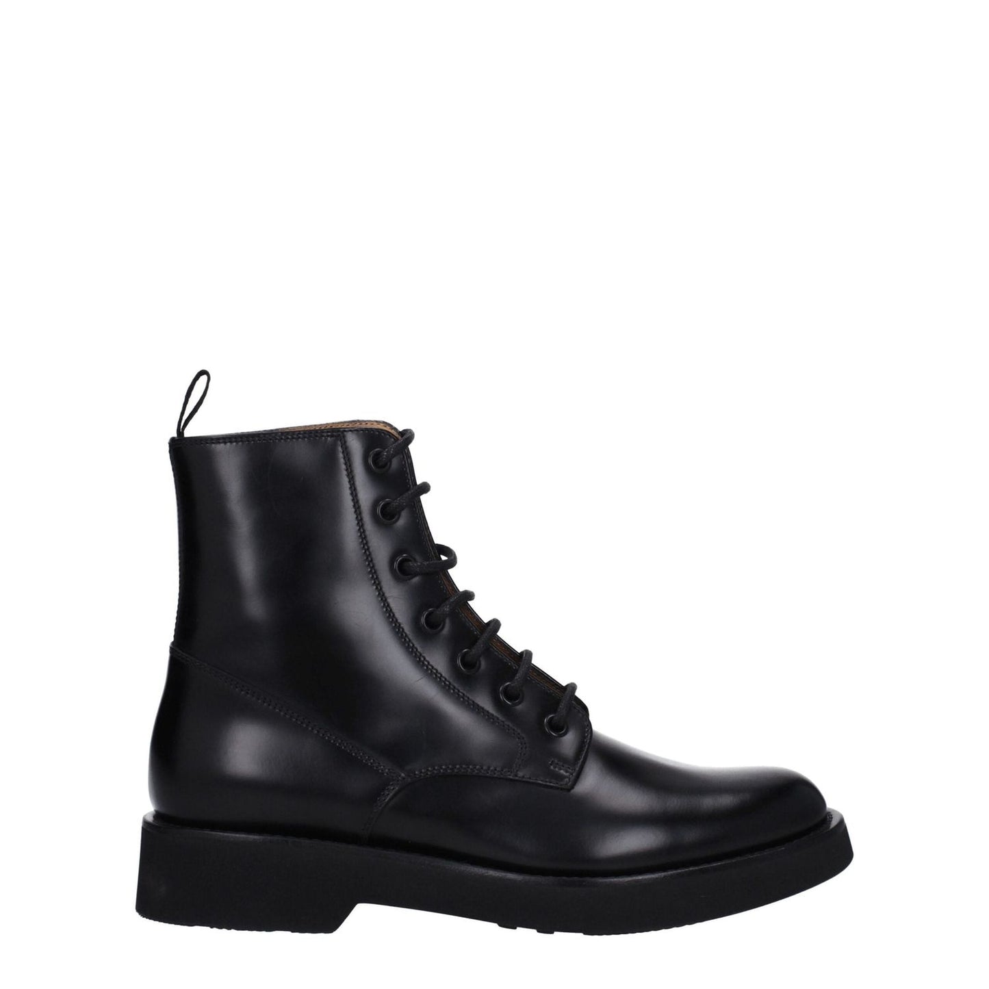Church's Black Leather Ankle Boots CH-8547431678217-EU37/US7
