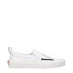 Valentino Garavani White Fabric Slip-On Loafers VA-9291024269577-EU39.5/US6.5