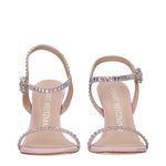 Stuart Weitzman Pink Leather Stiletto Heels Sandals ST-9289926377737-EU36/US6