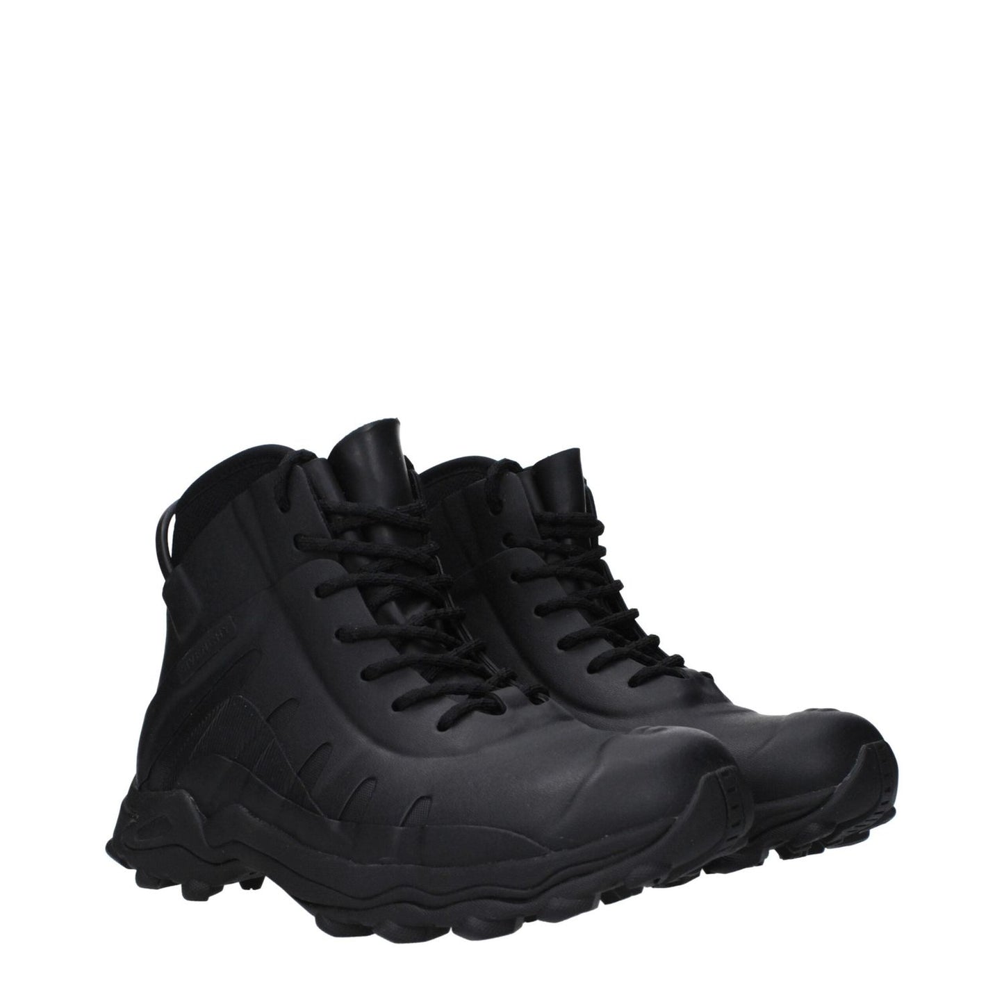 Givenchy Black Cotton Ankle Boots GI-9489422319881-EU41/US8