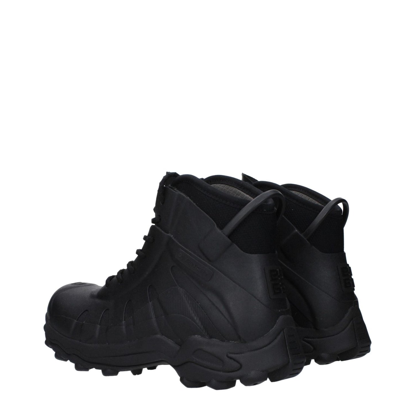 Givenchy Black Cotton Ankle Boots GI-9489422319881-EU41/US8