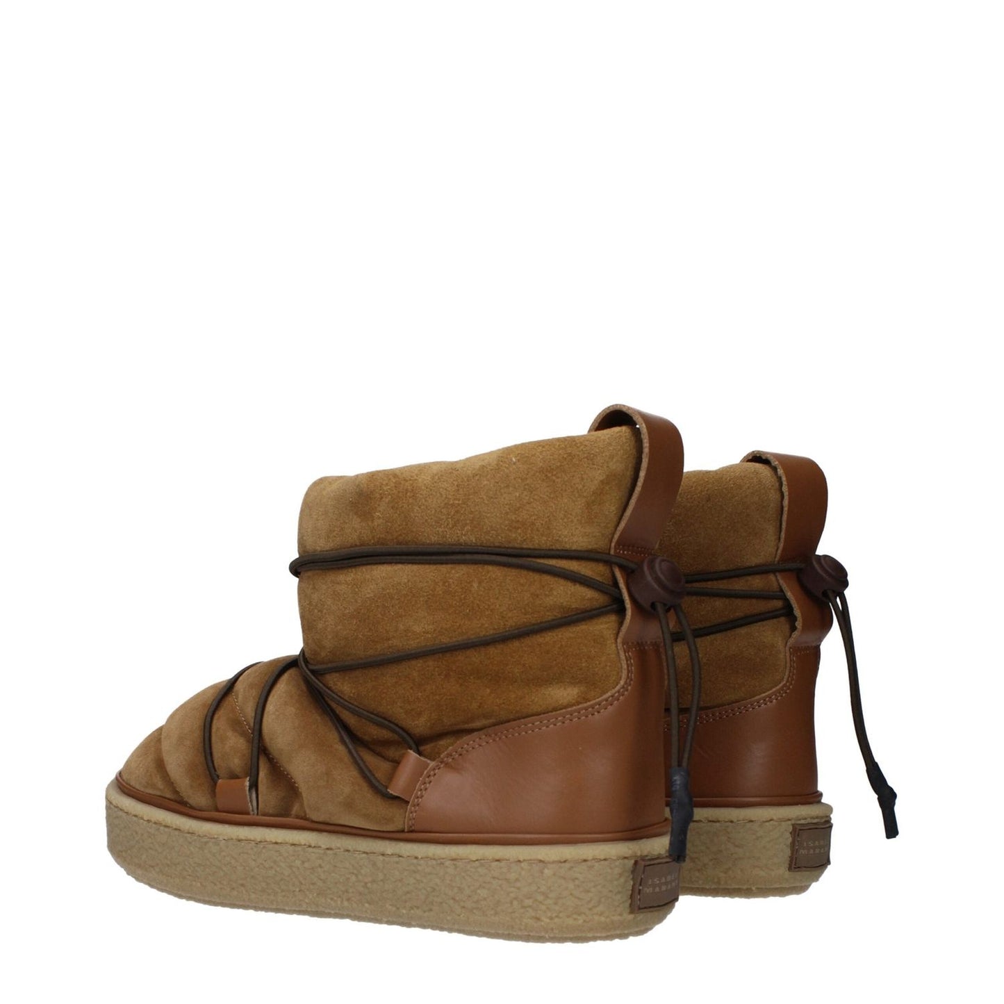 Isabel Marant Brown Leather Ankle Boots IS-10031390195977-EU36/US6