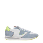 Philippe Model White Fabric Low Tops PH-15086918467849-EU42/US9