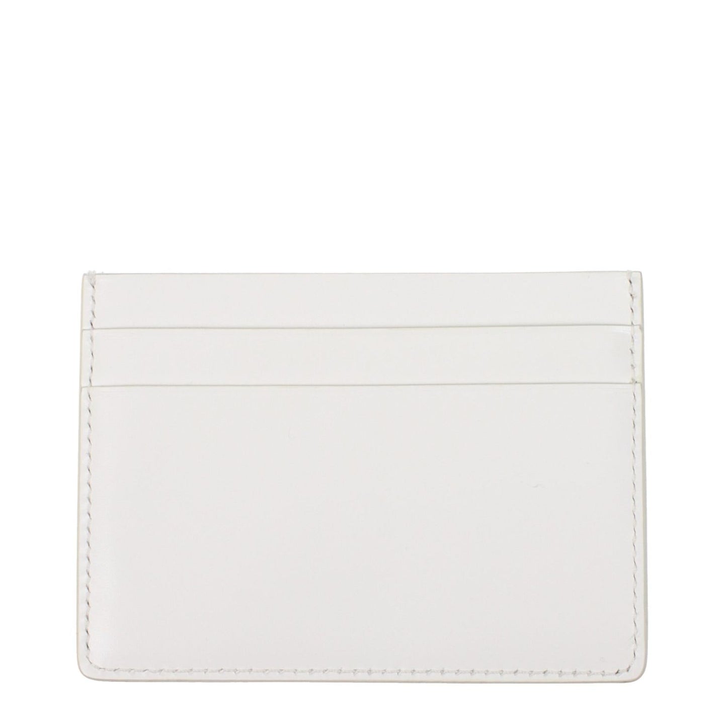 Jil Sander White Leather Cardholder
