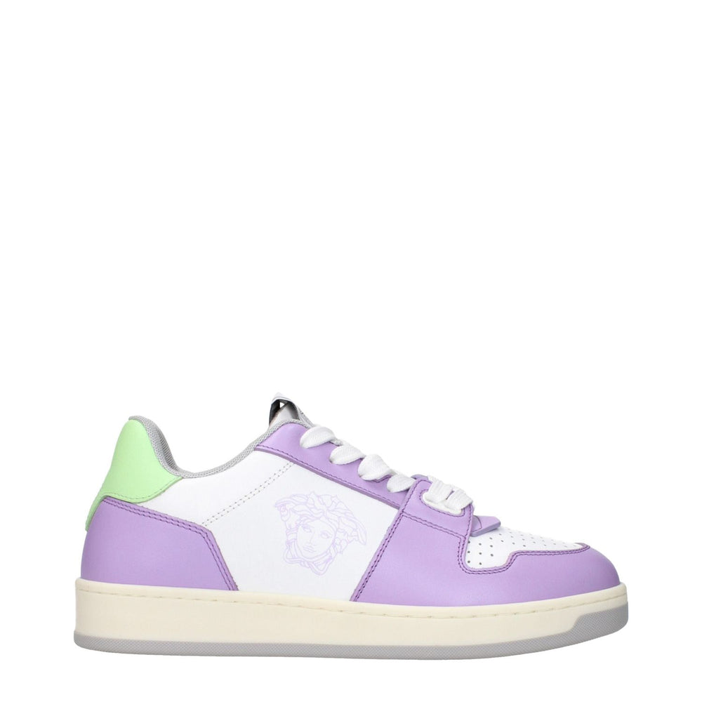 Versace White Leather Low Tops VE-15161690521865-EU36/US6