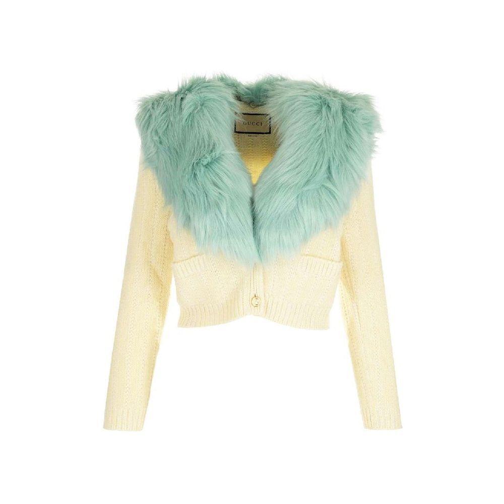 Gucci Wool And Cashmere Cardigan GU-8736429965524-M
