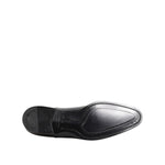 Dolce & Gabbana Navy Blue Leather Lace Up Derby Formal Shoes