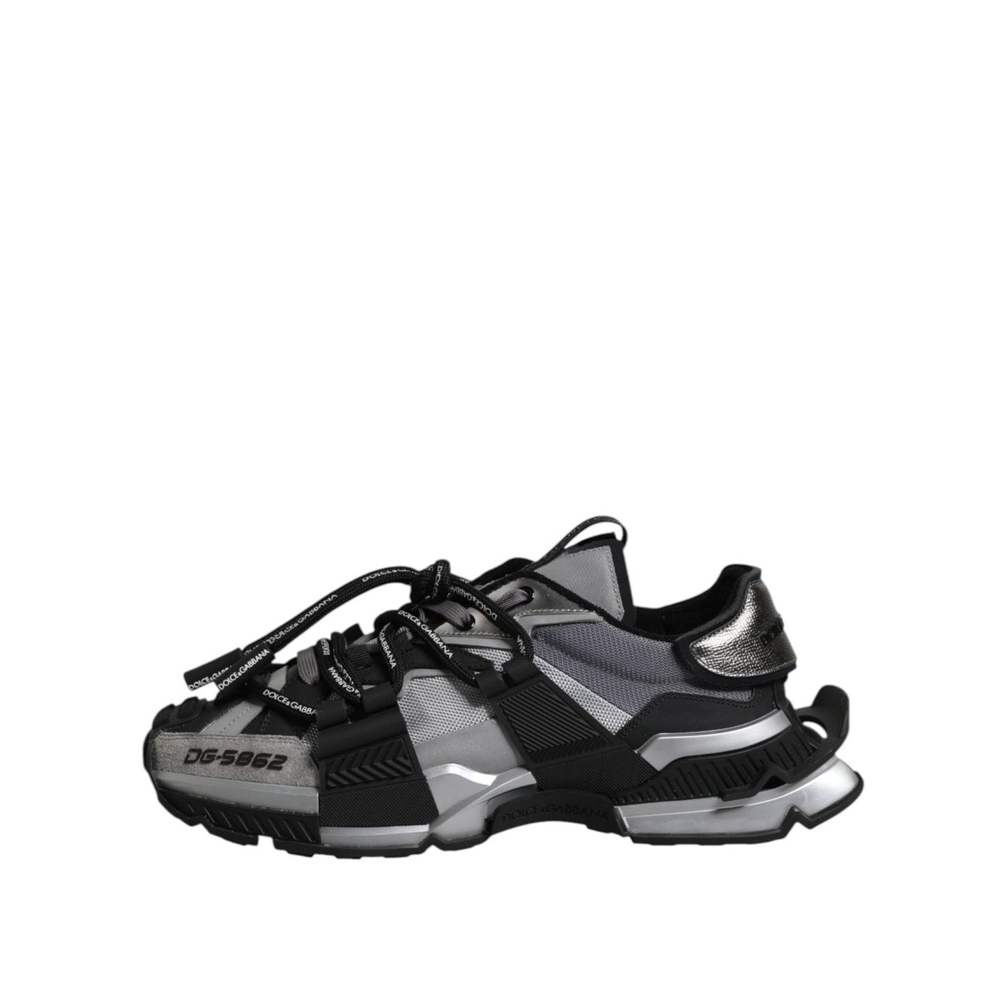 Dolce & Gabbana Multicolor Panelled Space Sneakers Shoes MV7742-40
