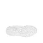 Dolce & Gabbana White Crown Patch Portofino Men Sneakers Shoes