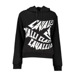 Cavalli Class Black Cotton Sweater