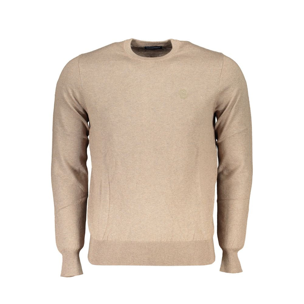 North Sails Beige Fabric Sweater NO-23360-XL