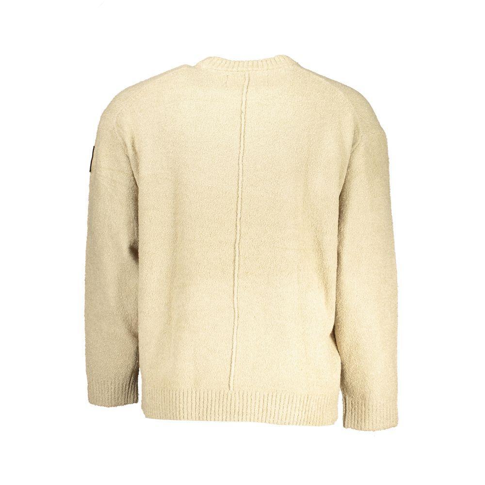 Calvin Klein Beige Cotton Sweater CA-25461-S