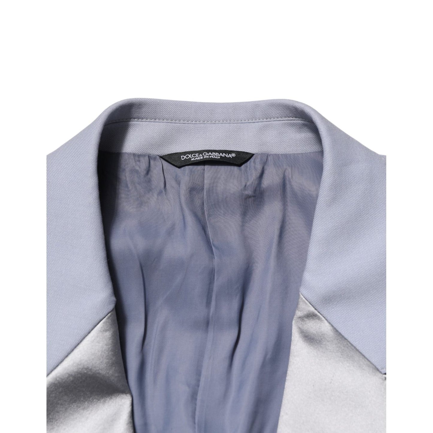 Dolce & Gabbana Gray Wool Single Breasted Men Suit Blazer JKT41547-56