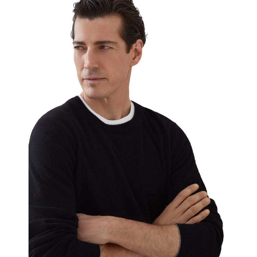 Brunello Cucinelli Black Cashmere Sweater BR-15832-IT54 | XXL