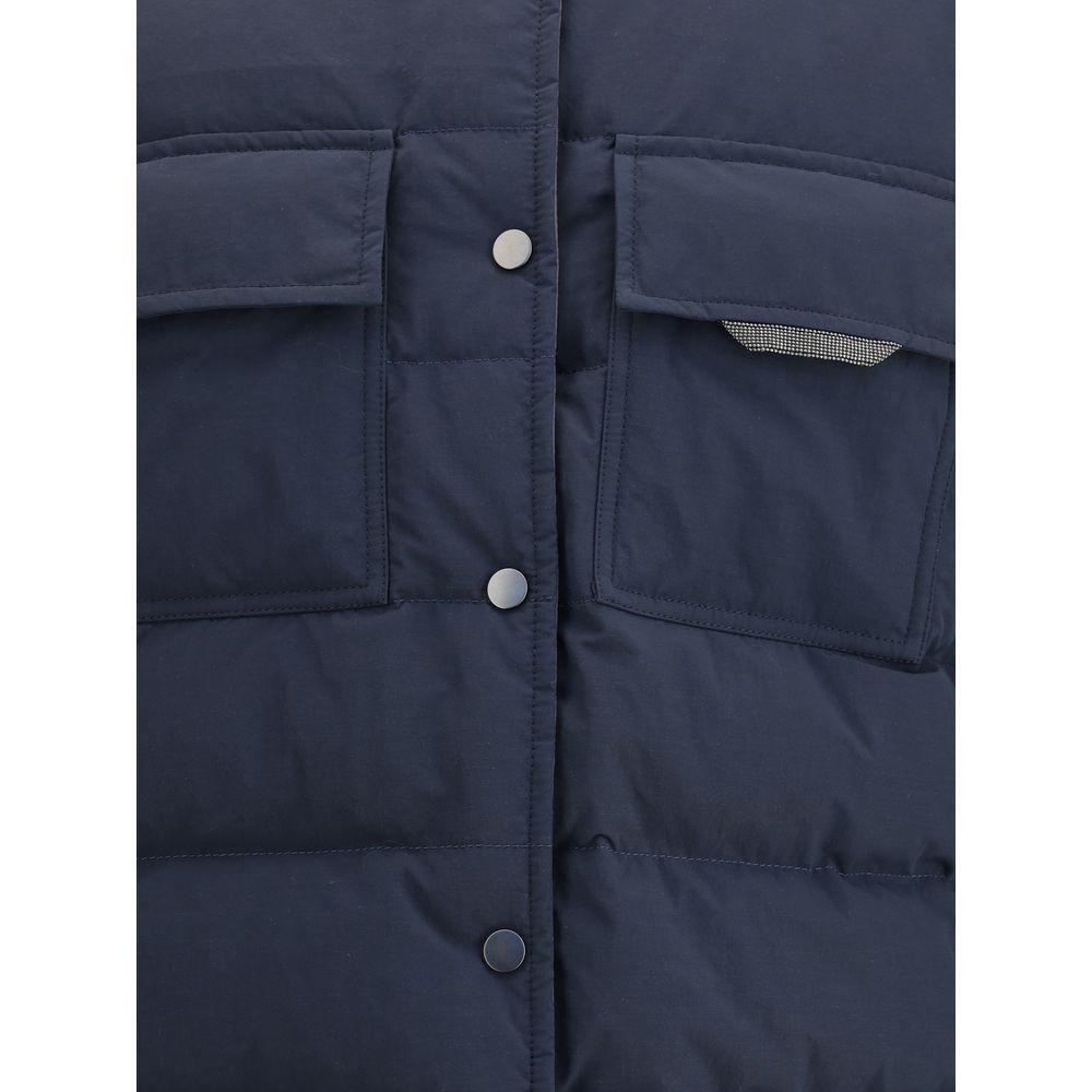 Brunello Cucinelli Jacket with iconic jewelry details BR-MD5997695C1780-IT44 | L