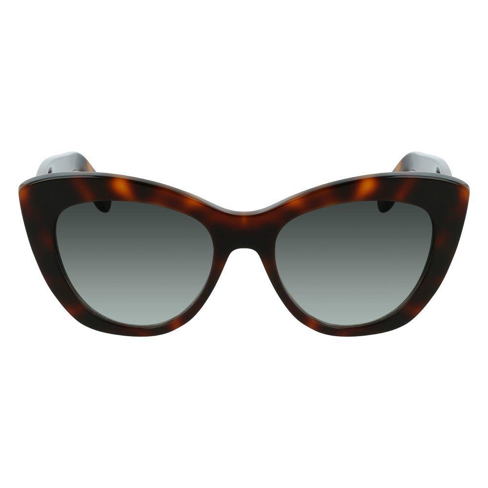 Salvatore Ferragamo Brown Acetate Sunglasses SFSF1022S214AC
