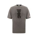 Diego Venturino Gray Cotton T-Shirt DI-15851-S