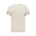 Tommy Hilfiger Beige Cotton Men T-Shirt TO-39305-S