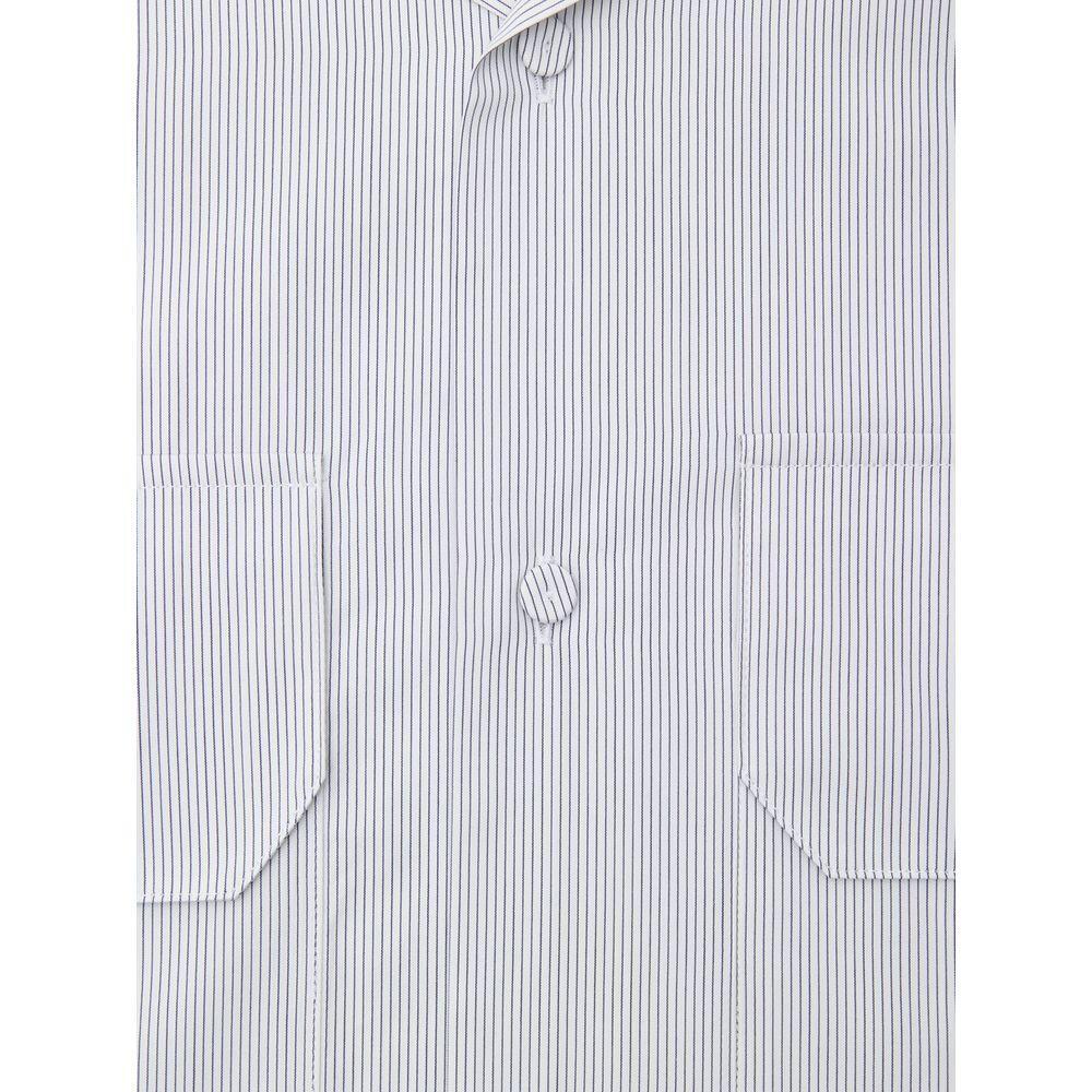 Jil Sander Blue Cotton Shortsleeve JI-9912673-IT41 | L