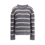 Marni Striped wool mohair Sweater MA-GCMG0161Q0UFU174RGN77-IT46 | S