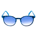 Italia Independent Blue Metal Sunglasses