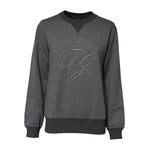Dolce & Gabbana Gray DG Logo Embroidered Pullover Sweater