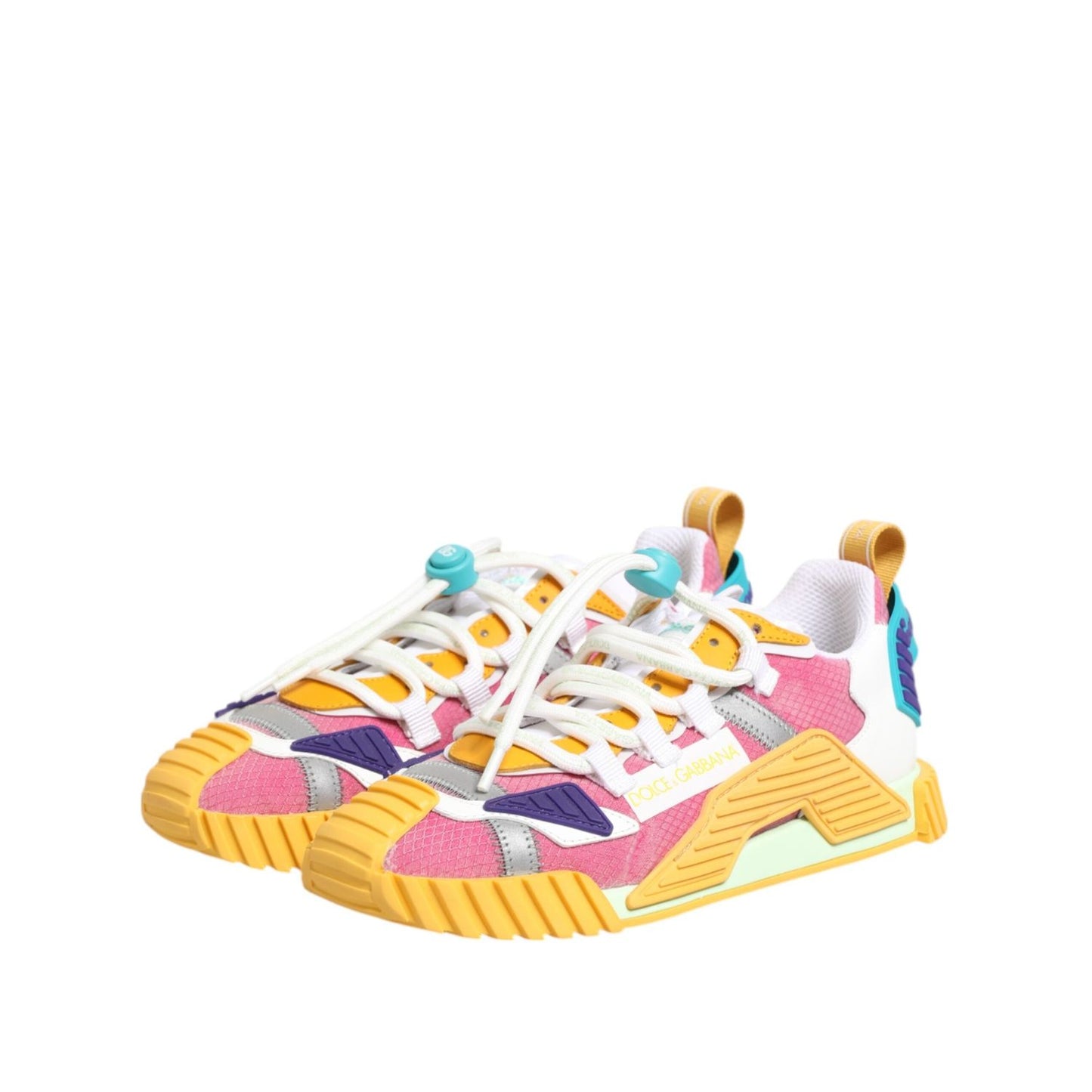 Dolce & Gabbana Multicolor NS1 Low Top Sneaker Shoes LA12747-38.5