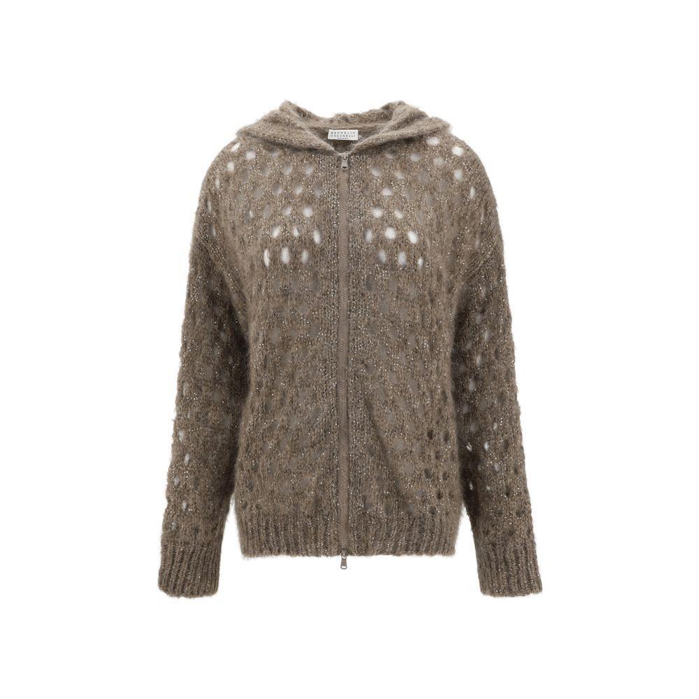Brunello Cucinelli Perforated wool Cardigan BR-MNA326506COQ76-M