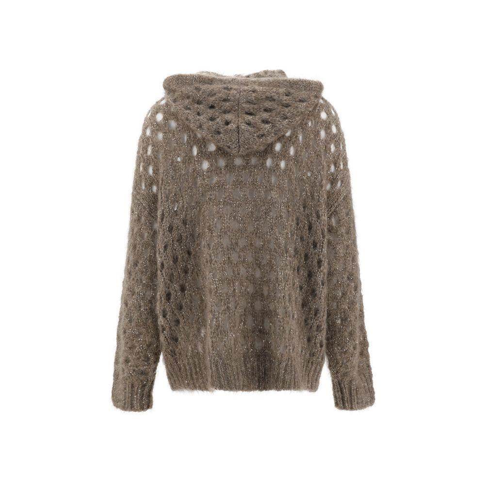 Brunello Cucinelli Perforated wool Cardigan BR-MNA326506COQ76-M