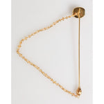 Dolce & Gabbana DG Crown Gold Chain Mens Accessories Brooch Lapel Pin