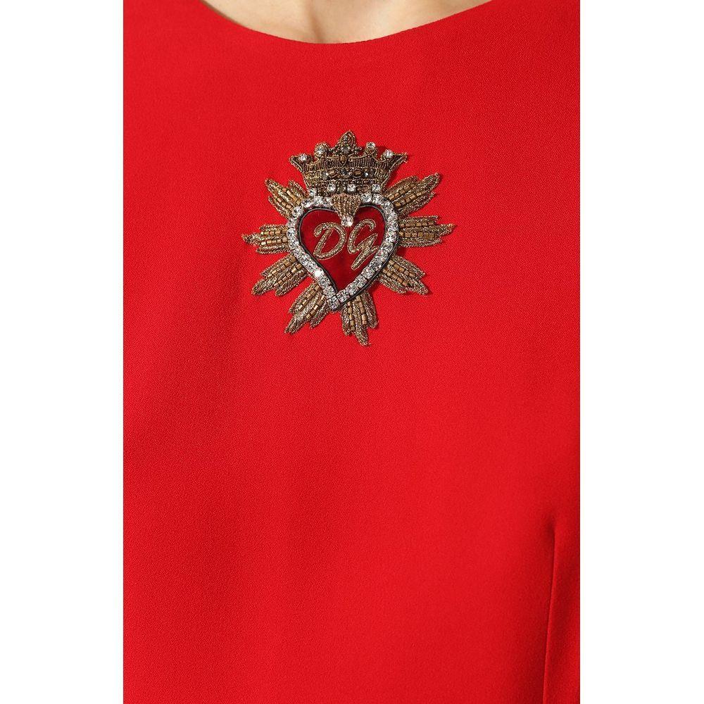 Dolce & Gabbana Red Viscose Dress DO-15966-IT40|S