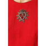 Dolce & Gabbana Red Viscose Dress DO-15966-IT40|S