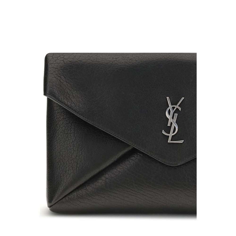 Saint Laurent Cassandre large envelope Clutch Bag SA778181AACIA1000BB