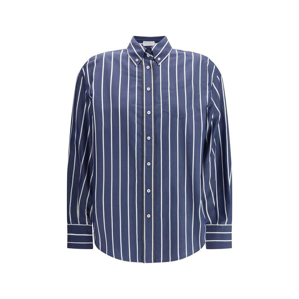 Brunello Cucinelli Striped Shirt BR-MP752ND706C019-L