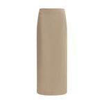 Brunello Cucinelli Satin midi Skirt BR-MPH38G3882C9609-IT44 | L