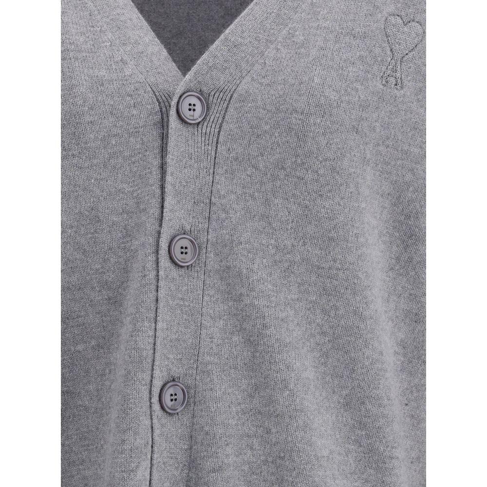 Ami Paris Ami De Coeur Cardigan AM-HKC371KN0071050-XL
