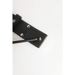 Dolce & Gabbana Black Leather Classic Metal Logo Buckle Belt BEL9603-85