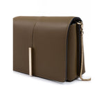 Giada Olive Green Leather Crossbody Bag GI300725-3