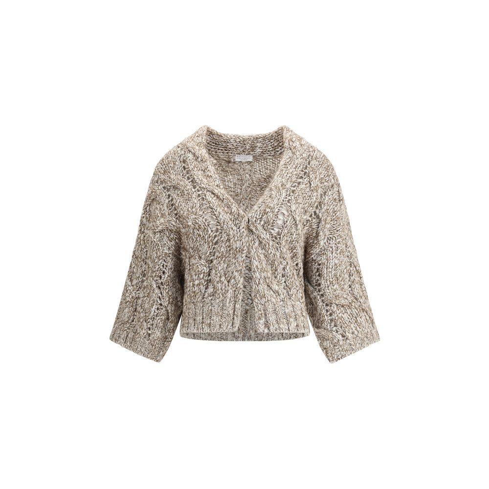 Brunello Cucinelli Dazzling Chiné wool Cardigan BR-MGR372916CIK13-M