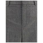 Saint Laurent Prince de Galles tailored Pants SA-844153Y5H541095-IT46 | S