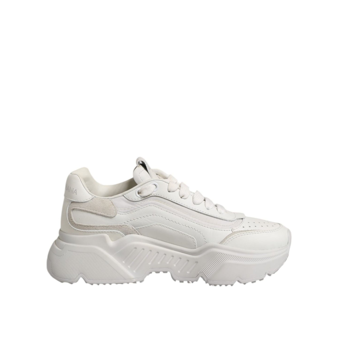 Dolce & Gabbana White Daymaster Low Top Sneaker Shoes