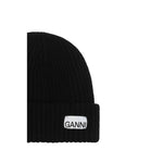 Ganni Beanie Cap GA-A4429099-UNI