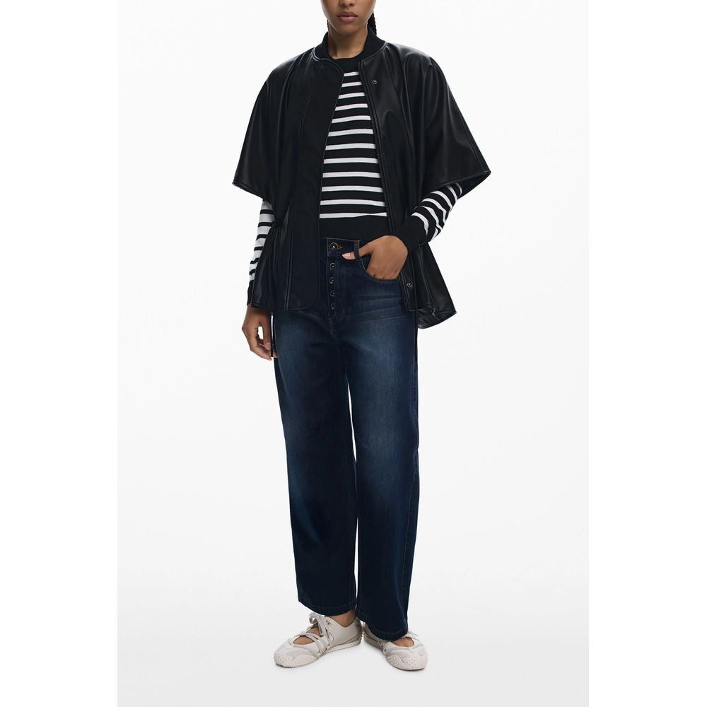 Desigual Black Polyethylene Sweater